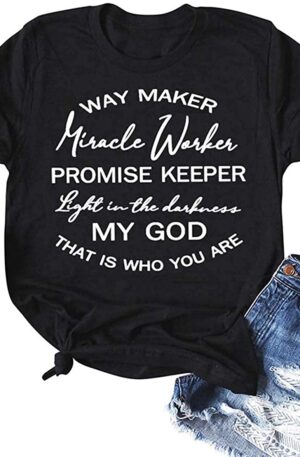 Waymaker, Miracle Worker, Promise Keeper, My God Tee