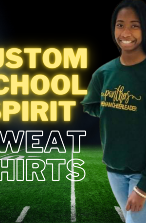 Custom School/Mascot Embroidered Unisex Sweatshirt