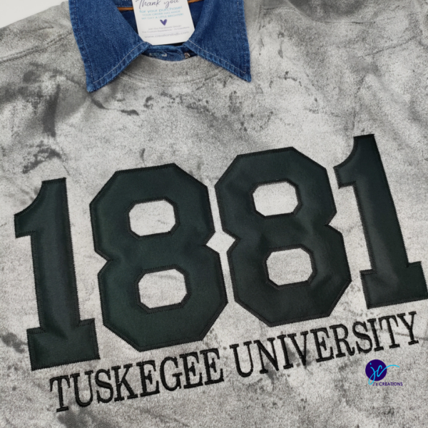 1881 Tuskegee University Colorblast Unisex Embroidered Sweatshirt