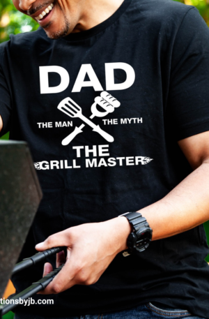 Dad…The Man…The Myth…The Grill Master Unisex Tee