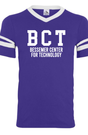 BCT Embroidered Stripe Jersey Unisex Shirt