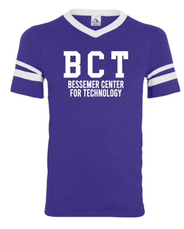 BCT Embroidered Stripe Jersey Unisex Shirt
