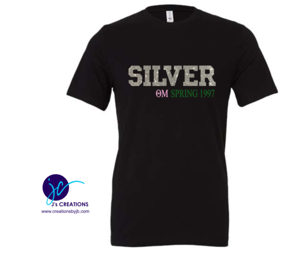 SILVER AKA Embroidered Unisex T-Shirt with Chapter & Year