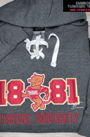 A gray hoodie with the number 1 8-8 1 on it.