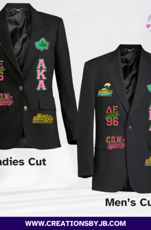 Custom Greek Patch Blazer | Personalized Divine Nine Jacket
