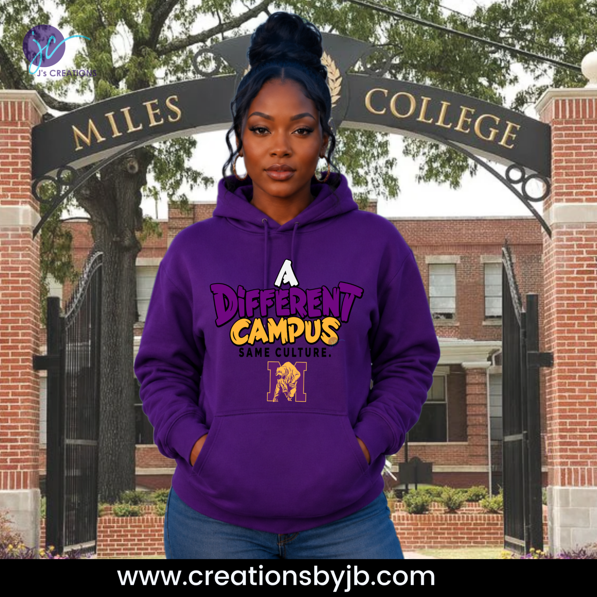 Custom A Different Campus Same Culture | A Different World Inspired Shirt | Hillman College HBCU Alumni Tee - Image 3
