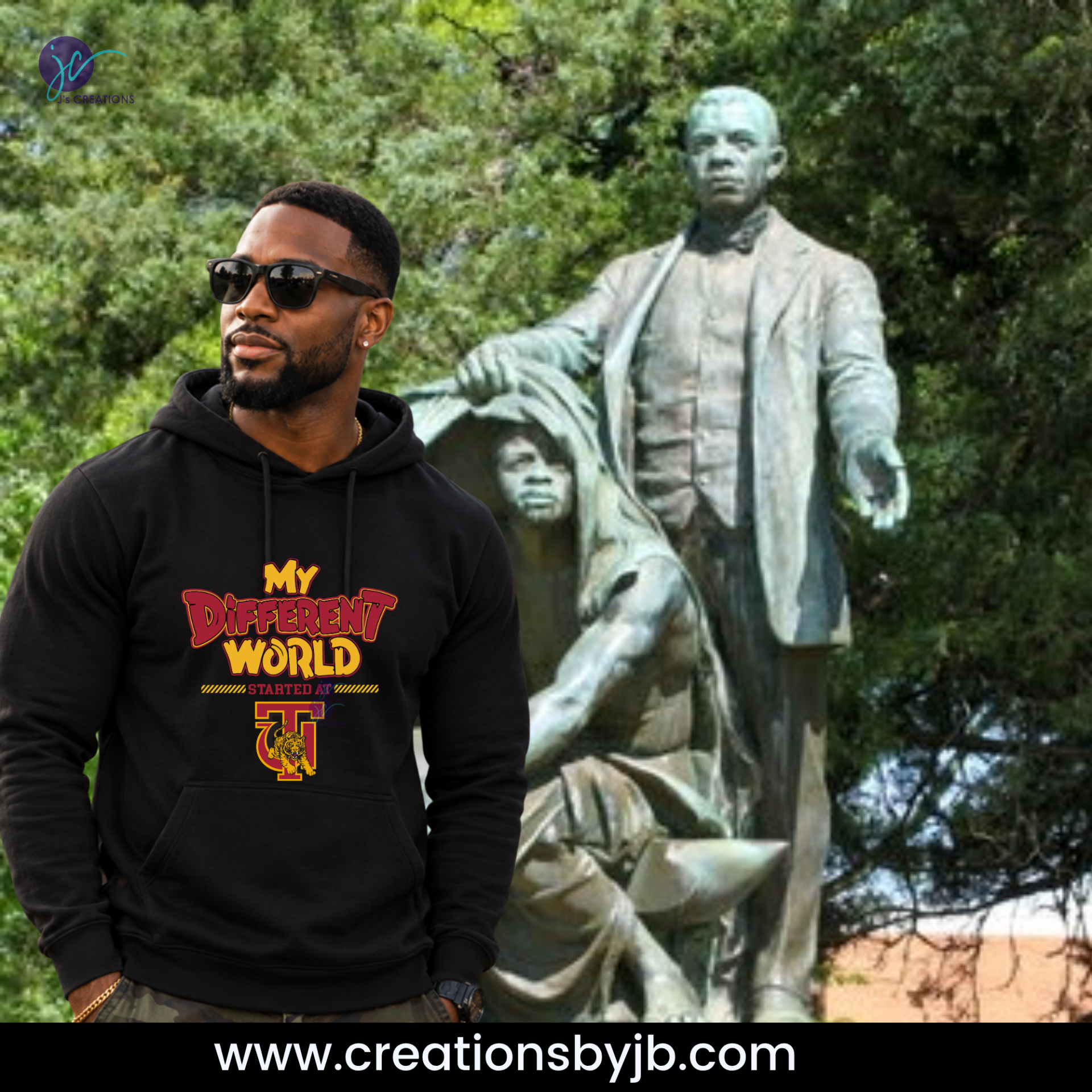 Tuskegee University My Different World Shirt | HBCU Alumni T-Shirt - Image 2