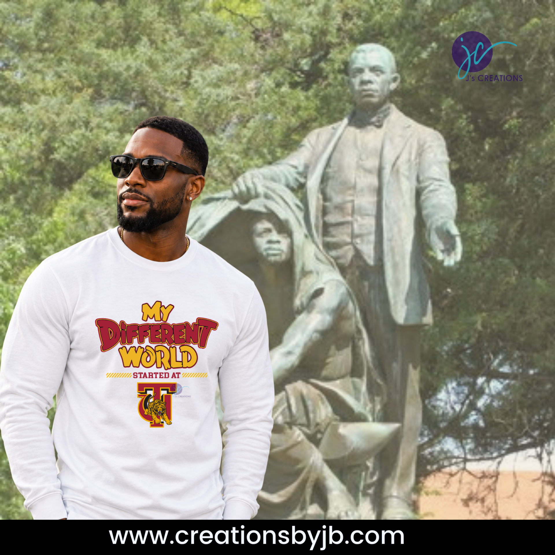 Tuskegee University My Different World Shirt | HBCU Alumni T-Shirt - Image 6