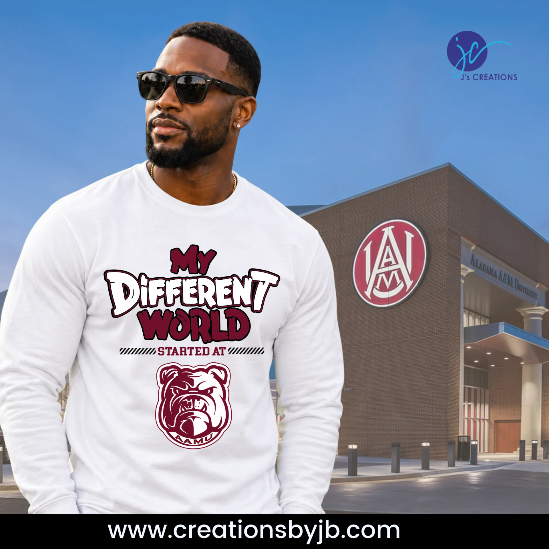 Tuskegee University My Different World Shirt | HBCU Alumni T-Shirt - Image 3