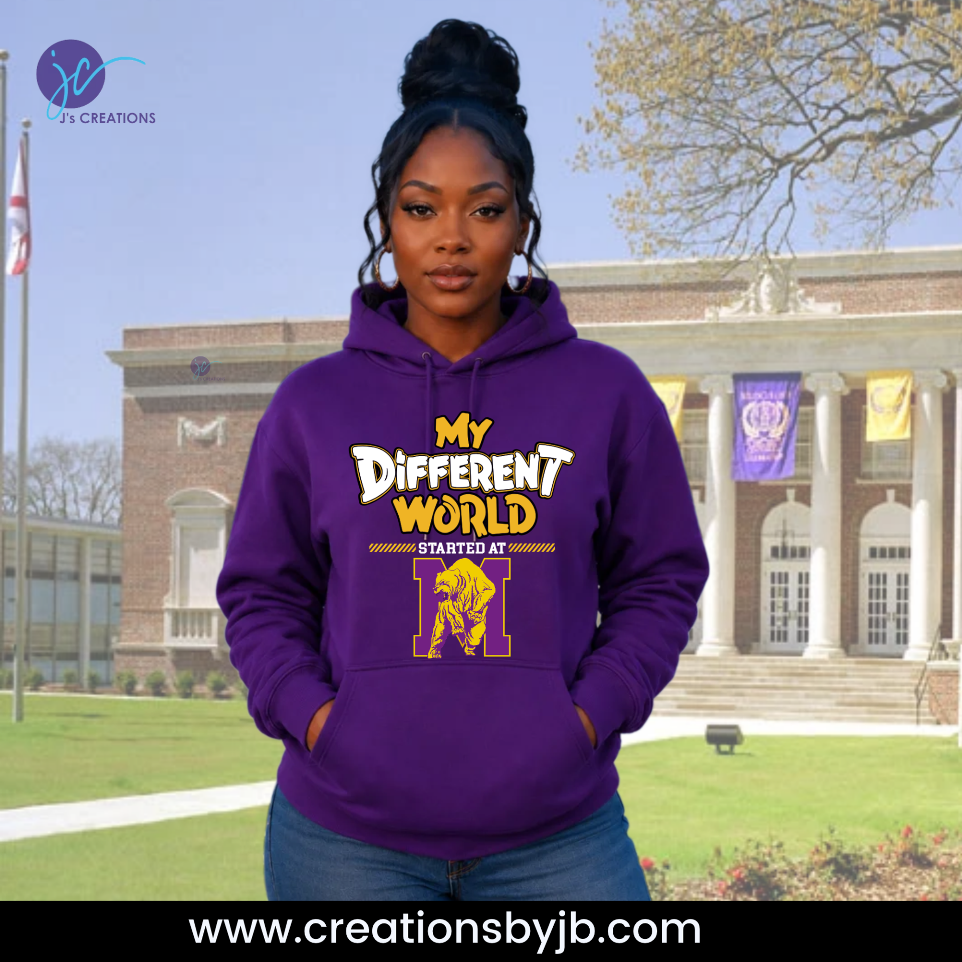 Tuskegee University My Different World Shirt | HBCU Alumni T-Shirt - Image 7
